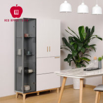 Red Apple Furniture Nordic Clear Series Restaurant European style dining cabinet wine cabinet one wall storage cabinet A5760