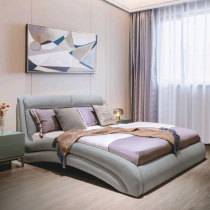 KUKa Gu home simple modern technology cloth bed light luxury style bedroom space cloth bed BY B115