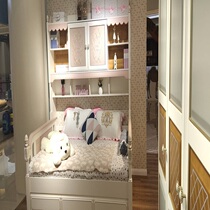 Bookcase bed 6083 - (135) Bevern furniture solid wood furniture American-style combined with environmental protection paint