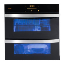 Fangt kitchen appliances 100 liters embedded disinfection cupboard ZTD100S-KM7 double tube fast elimination automatic sterilization