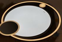 Op lighting OPPLE modern simple light luxury minimalist bedroom ceiling light geometry star dimming tone tone