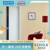 Oge Yipin modern style aluminum alloy bathroom door indoor door set door Glass door kitchen door Special offer