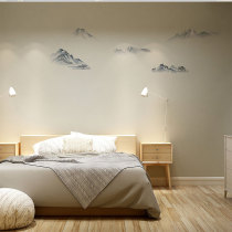 High-end ruby seamless wall cloth wallpaper Wallpaper TV background wall embroidery unique show laughing red dust