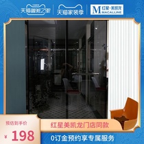 Eiffel double sliding door black 304 stainless steel shower room deposit