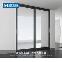 Xinhaoxuan doors and windows slim40 broken bridge sliding door soundproof and heat insulation Villa living room balcony sliding door kitchen partition door