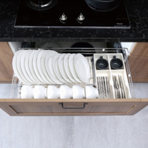 Gold zun shang dishes basket