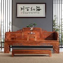 SAY mahogany furniture mahogany bed Wood lion noble concubine collapse New Chinese living room rosewood sofa couch