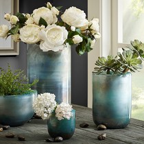 Harbor House American gradient Glass Vase ornaments guest bedroom flower creative retro home decorations