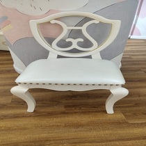  Book chair 6K21-(pearl white)Beifan childrens furniture solid wood American and French combined with environmental protection paint