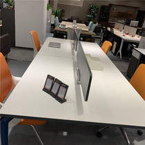 U miier umiller to create Chinese style office furniture-four desk LI-544M-24