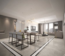 Dongpeng floor tiles warm gray marble modern simple Nordic new Chinese style also living room kitchen tile floor tiles