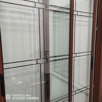 Figure lark 3925 series sliding door modern simple fashion retro style can be customized series sliding door simple