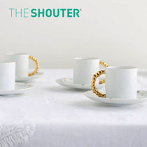 THE SHOUTER × Lobjet Mojave 2-piece Set of Mojave Teacups with Saucers