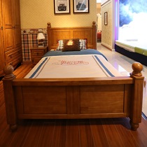 Red Star Macalline senior colorful life British cottage E5-BE1107 Childrens single bed bedroom 1200*2000