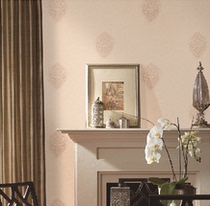 Collar embroidery wall cloth modern light luxury new Chinese style without embroidery background wall painting wall painting wall Fanglin new leaves