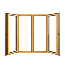 Senlander window 86 series pine wood aluminum clad window Changchun Red Star Meikailong