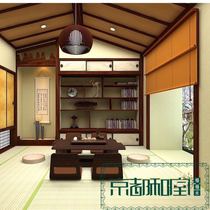 Kyoto and room tatami low table coffee table Japanese Chinese tea table tatami heating low table Forbidden City
