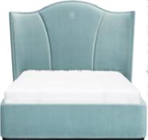 Palace No. 1 bed Nordic leather bed Modern simple double bed 1 8 m storage bed master bed