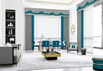 2021 new light luxury curtain bedroom Nordic simple modern shading high-end American living room