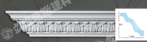 High molecular line Pu line gypsum line European French court and light luxury decoration style applicable 88260
