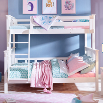 x.m. B childrens furniture solid wood bunk bed minimalistic white pine level bunk beds and a bunk bed as well as pillow childrens cots