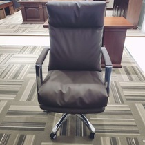 Huasheng Huiye office chair BY-03 imported ultra-fiber leather surface gloss good air permeability