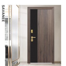 (Nan Ming) Meatric Savani buckle line splicing security door entrance door security door high-end custom entrance door