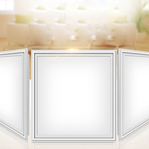 Opp lighting integrated ceiling LED light kitchen embedded gusset ZTL710G White simple light luxury environmental protection and practical