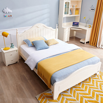 Quanyou Korean Garden Youth Room Suit Combination Quanyou Home Bedroom Two-Piece Bed Nightstand Deposit