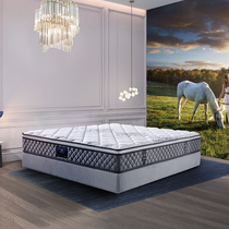 Lang Lefu Import Intelligent Warm Sensation Cotton Gel Latex Anti-Mite Pest Independent Bagel Spring Bordeaux second-generation mattresses