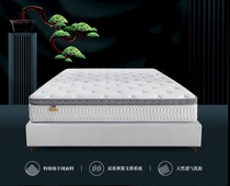 Yalan natural latex double-layer independent spring silent anti-interference soft and hard medium Simmons mattress-Wenya
