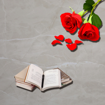 Crown beads marble tile Lauren platinum GF80352 simple light luxury bedroom living room