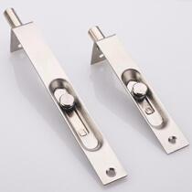 Stainless steel hidden latch Wooden door hidden latch Box slotted double door hidden latch Invisible bolt
