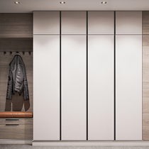 Custom invisible handle long light luxury all-body wardrobe door handle extended ultra-long strip gold black handle