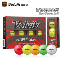 Volvik Warwick POWERSOFT golf ball glossy two layers 12 novice golf gift supplies