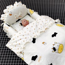Baby pressure-proof bed in bed Baby portable crib Newborn cot quilt set Xinjiang Cotton