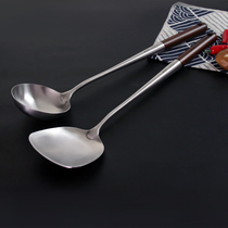 Chan Chi Kee stir-fry spoon Kitchenware official spoon Household stir-fry shovel Spatula set Chef shovel Stir-fry stainless steel spatula