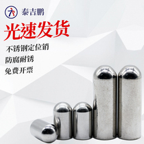 Stainless steel positioning pin Pin Cylindrical pin Round head pin with guide ball head pin Round head nail φ10*10-40mm