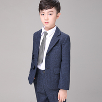 Boy suit dress suit children flower girl suit piano performance suit Boy small suit small gentleman spring and autumn