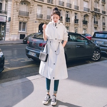 The wind coat woman in the middle of a small child 2022 The new Inn ethos Goddess Van Exploits High-end Spring Autumn Jacket