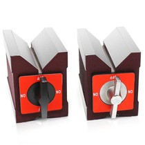 Magnetic V-block Magnetic triangle table Magnetic V-table marking with V-shaped iron K-wire cutting magnet V-shaped block K seat bottom