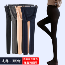 Pregnant Woman Silk Socks Spring Outwear Toabdominal Socks Sky Goose pregnant women with underpants Sox stomping on foot and feet for spring and autumn
