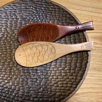 Wooden rice spoon household wooden rice spoon non-stick rice shovel rice cooker rice cooker spoon