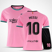 20-21 Barcelona football uniform jersey sports suit mens No. 10 Messi home and away game training team uniform customization