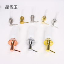 Stainless steel hand sanitizer bottle pressing head pressure nozzle pump head emulsion bottle nozzle pressing pump pressing pressure pressure pressure 28 teeth