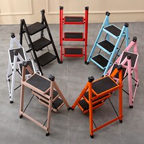 Ladder Home Herringbone Ladder Three-step Ladder Thickened Multi-function Folding Ladder Ladder Portable Reportable Folding Ladder