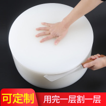Commercial cutting board custom round deli chopping board butcher shop minced meat Pier Hotel cutting board chopping meat Pier Hotel cutting board chopping board