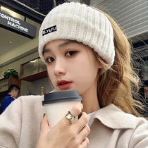 Moon hijab net red hair with spring and autumn pregnant woman hat postpartum windproof cute fashion thickened with velvety Baotou warm winter