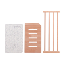  Carinababe Rectangular Crib Extension Accessories Beech Black Walnut