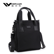Willun briefcase Mens business mens bag Handbag Mens bag Oxford cloth shoulder bag Crossbody bag Canvas bag